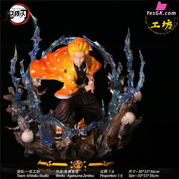 Demon Slayer Thunder Breathing Agatsuma Zenitsu Resin Statue - Ichiraku Studio [In Stock]