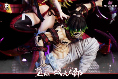 Demon Slayer Upper Moon Six Daki And Gyutaro 1/6 GK Statue - Princekin Studio [In-Stock] Full Payment Demon Slayer