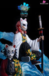 Demon Slayer Water Pillar Tomioka Giyu And Sabito Resin Statue - Hyperspace Studio [In Stock]