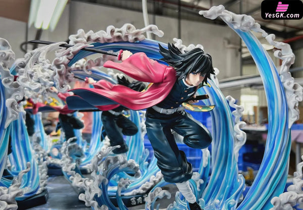 Demon Slayer Water Pillar Tomioka Giyu Statue - JIAN KE Studio [In-Stock] - Full Payment - Demon Slayer