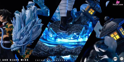 Demon Slayer Water Pillar Tomioka Giyuu GK Statue - GIN Studio X Black Wing Studio [In-Stock] Full Payment Demon Slayer