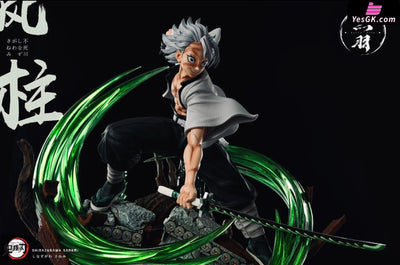 Demon Slayer Wind Pillar Shinazugawa Sanemi Resin Statue - Black Wing Studio [Pre-Order Closed] Full