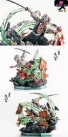 Demon Slayer Wind Pillar Shinazugawa Sanemi Resin Statue - Jian Ke Studio [In Stock]