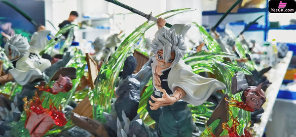 Demon Slayer Wind Pillar Shinazugawa Sanemi Resin Statue - Jian Ke Studio [In Stock]