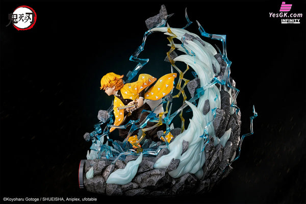 Demon Slayer Zenitsu Agatsuma 1/4 Licensed Statue - Infinity Studio [In-Stock] - Full Payment - Demon Slayer