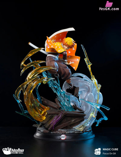 Demon Slayer Zenitsu Agatsuma Resin Statue - Magic Cube Studio X Dragon Ball Home [In Stock]