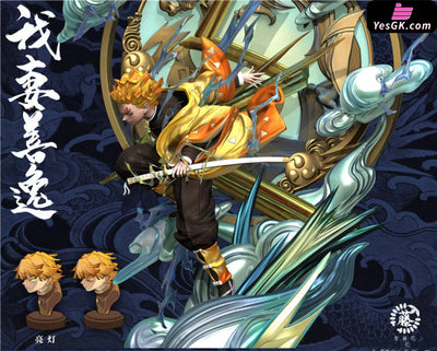 Demon Slayer - Zenitsu Agatsuma With Led Resin Statue Wisteria Studio [In-Stock] Full Payment / Ex