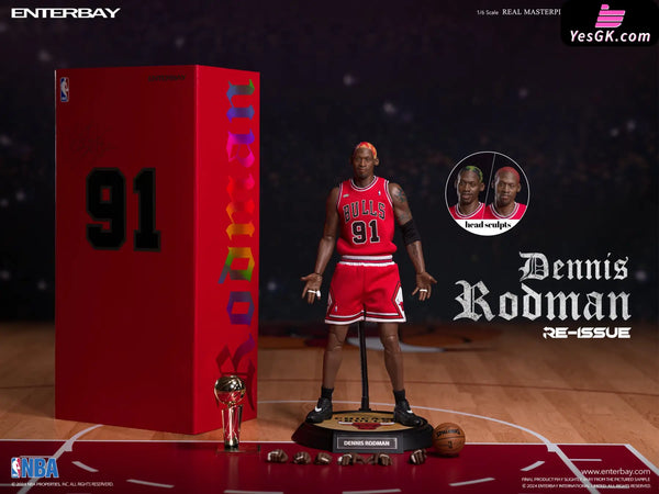 Nba Dennis Rodman Statue - Enterbay Studio [Pre - Order] Deposit Celebrity