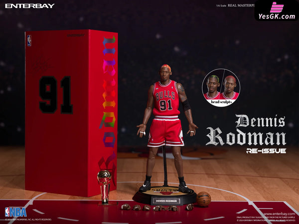 Nba Dennis Rodman Statue - Enterbay Studio [Pre - Order] Deposit Celebrity