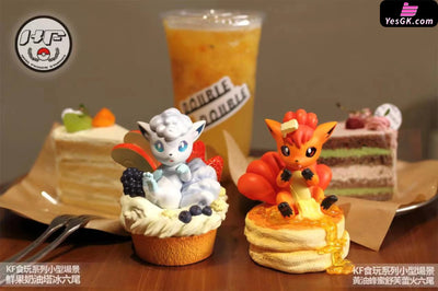 Desserts Series Vulpix And Alola Resin Statue - King Finger Studio [In Stock] Other Animes