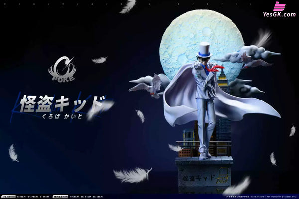 Detective Conan #1 Kaito Kid 1/6 GK Statue - Poke Studio [Pre-Order] - Detective Conan