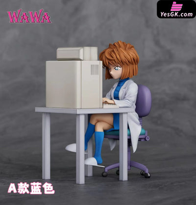 Detective Conan Computer Ai Haibara 1/6 GK Statue - WAWA Studio [Pre-Order] - Deposit / A: Blue Color - Detective Conan