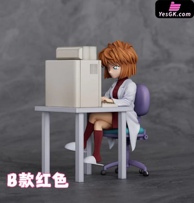 Detective Conan Computer Ai Haibara 1/6 GK Statue - WAWA Studio [Pre-Order] - Deposit / B: Red Color - Detective Conan