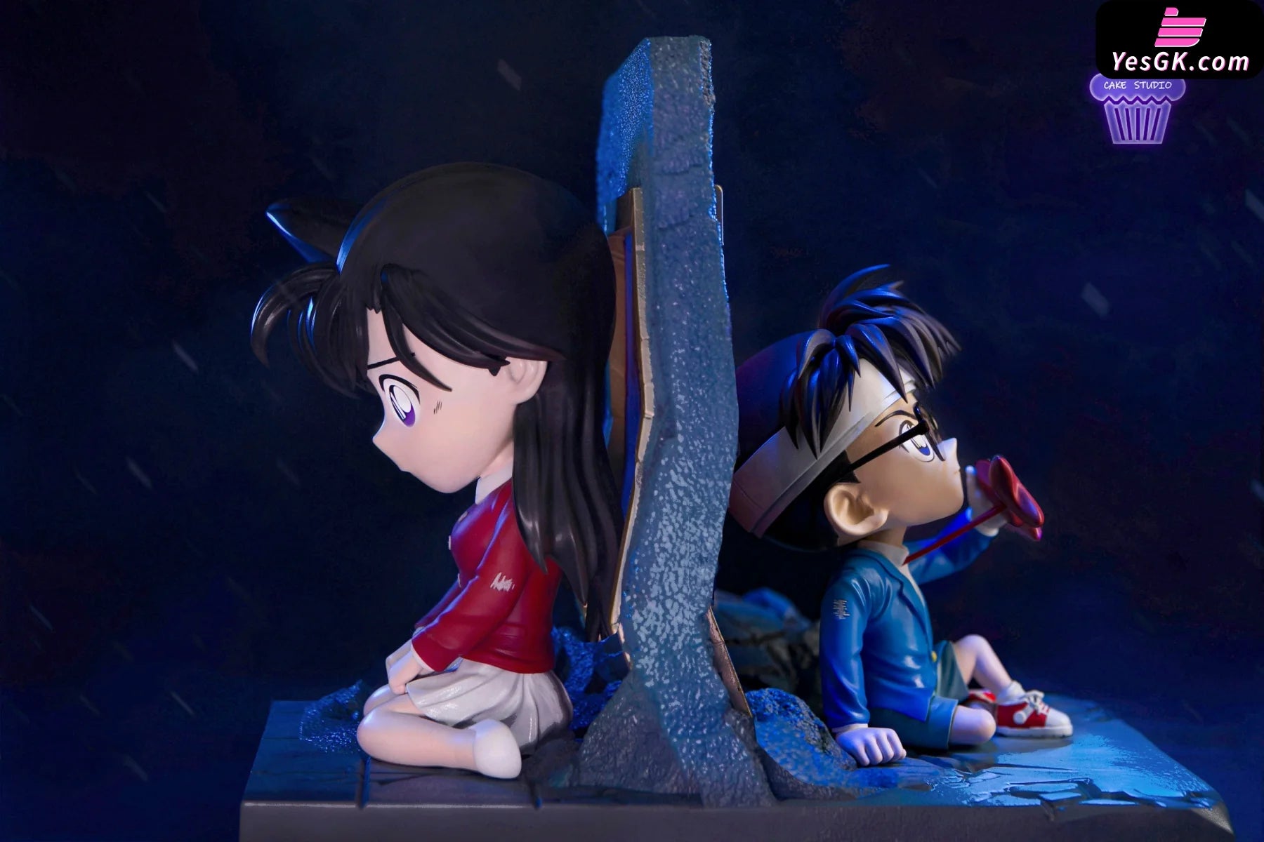 Detective Conan Edogawa & Rachel Moore Resin Statue - Cake Studio [Pre-Order]