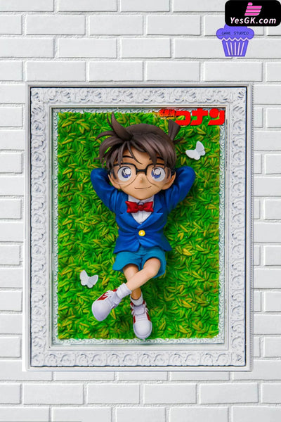 Detective Conan Frame 001 Boy in Blue Outfit Conan GK Statue - Cake Studio [Pre-Order] Detective Conan