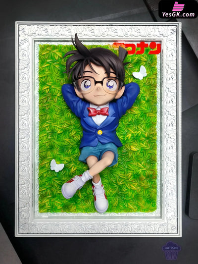Detective Conan Frame 001 Boy in Blue Outfit Conan GK Statue - Cake Studio [Pre-Order] Detective Conan