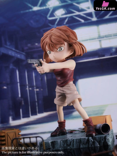 Detective Conan Gun Raising Ai Haibara Statue - Yyds Studio [Pre - Order]