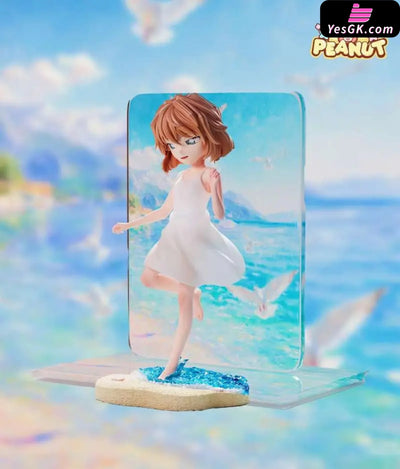 Detective Conan Haibara Ai 001 White Dress Ai GK Statue - Peanut Studio [Pre-Order] Deposit / Clear Sky Version