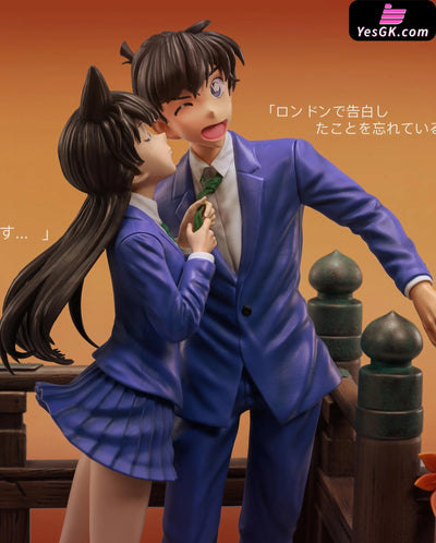 Detective Conan Kud Pomshin-chi & Ran Mouri GK Statue - Moons Studio [In-Stock] Full Payment Detective Conan