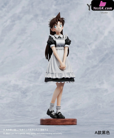 Detective Conan Maid Series Maid Mori Ran GK Statue - YYDS Studio [Pre-Order] Deposit / A black color Detective Conan