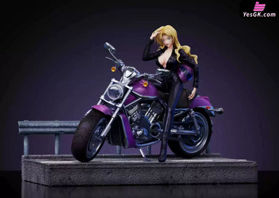 Detective Conan Motorcycle Vermouth 1/6 GK Statue - Strange Thief Studio [Pre-Order] - Deposit / A: Anime Face Version