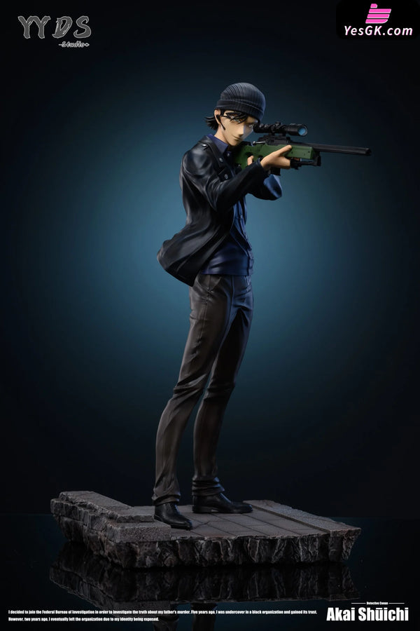 Detective Conan Raising Gun Series 4th Akai Shūichi GK Statue - YYDS Studio [Pre-Order] Detective Conan
