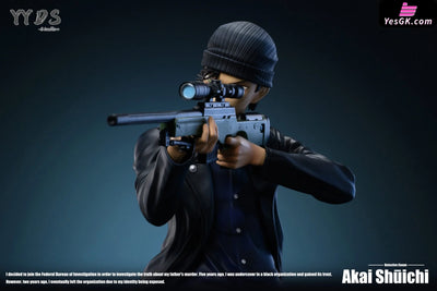 Detective Conan Raising Gun Series 4th Akai Shūichi GK Statue - YYDS Studio [Pre-Order] Detective Conan