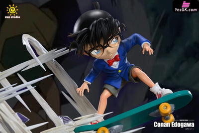 Detective Conan Skateboard Statue - Sun Studio [Pre - Order]