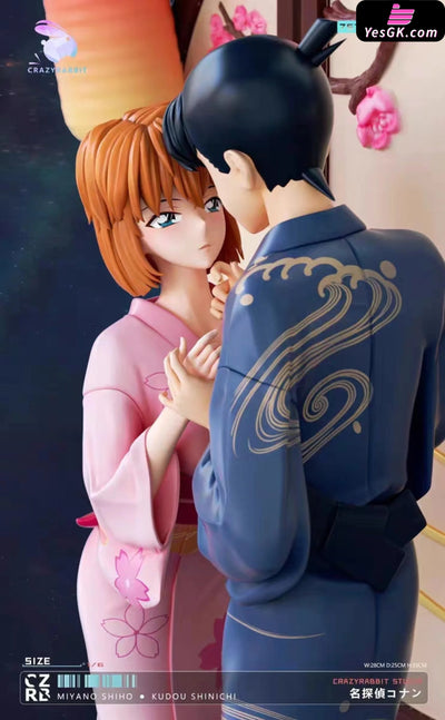 Detective Conan Summer Festival Shinichi Kudo & Shiho Miyano Statue - Crazy Rabbit Studio [Pre-Order