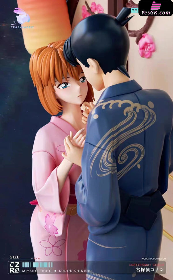 Detective Conan Summer Festival Shinichi Kudo & Shiho Miyano Statue - Crazy Rabbit Studio [Pre-Order
