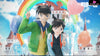 Detective Conan Tropical Paradise Kudou Shinichi & Mori Ran Statue - Moons Studio [Pre-Order] Case