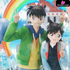 Detective Conan Tropical Paradise Kudou Shinichi & Mori Ran Statue - Moons Studio [Pre-Order] Case