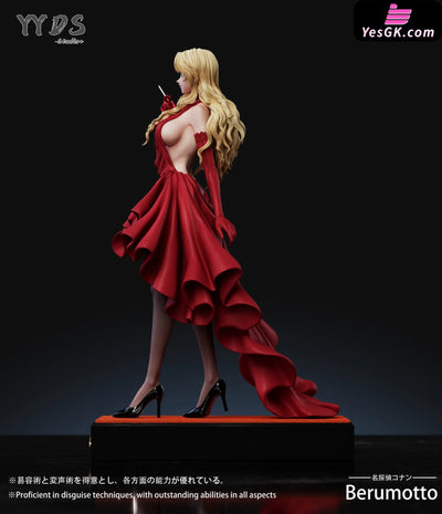 Detective Conan Vermouth Dress PVC Figure - YYDS Studio [Pre-Order] Detective Conan