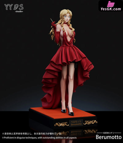 Detective Conan Vermouth Dress PVC Figure - YYDS Studio [Pre-Order] Detective Conan