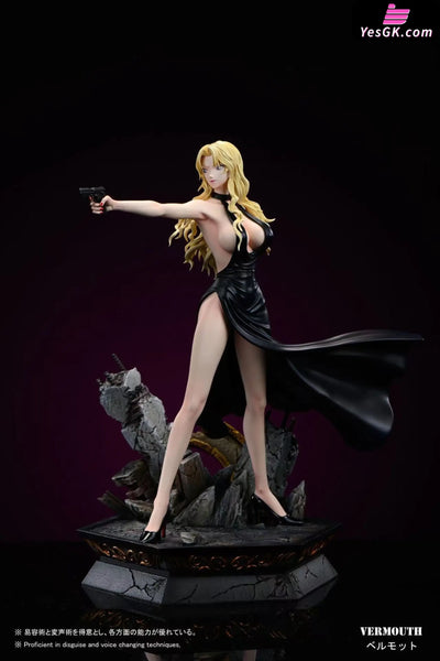 Detective Conan Vermouth With Gun 1/6 Statue - YYDS Studio [Pre-Order] - Detective Conan