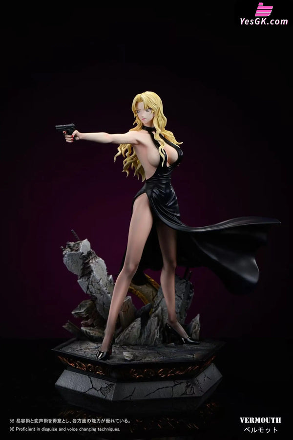 Detective Conan Vermouth With Gun 1/6 Statue - YYDS Studio [Pre-Order] - Detective Conan