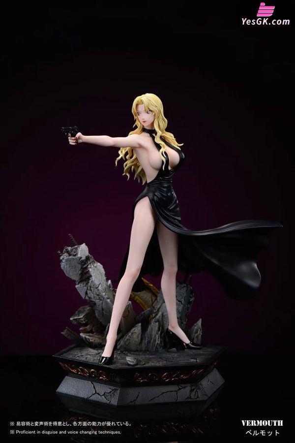 Detective Conan Vermouth With Gun 1/6 Statue - YYDS Studio [Pre-Order] - Detective Conan