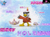 Digimon 02 Growth and Infancy Evolutionary Chain Series Hawkmon & Poromon & Pururumon MH GK Statue - Vzai Studio
