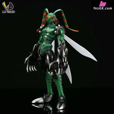 Digimon 02 Resonance 9th Stingmon GK Statue - LD Studio [Pre-Order Closed] Full Payment / Green Color Digimon