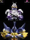 Digimon 04 Infinite Zone Ten Warriors Resonance Series 5th and 6th Series Wolfmon & Blitzmon GK Statue - LD Studio