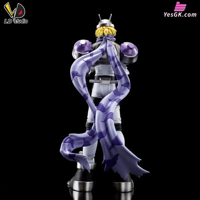 Digimon 04 Infinite Zone Ten Warriors Resonance Series 5th and 6th Series Wolfmon & Blitzmon GK Statue - LD Studio