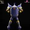 Digimon 04 Infinite Zone Ten Warriors Resonance Series 5th and 6th Series Wolfmon & Blitzmon GK Statue - LD Studio