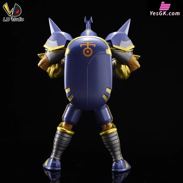 Digimon 04 Infinite Zone Ten Warriors Resonance Series 5th and 6th Series Wolfmon & Blitzmon GK Statue - LD Studio