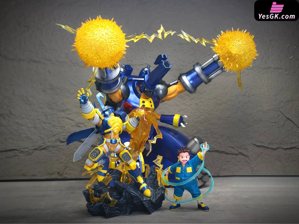Digimon 04 MetalKabuterimon Digimon Frontier GK Statue - Jiang Shi Che Studio [In-Stock] - Full Payment - Digimon