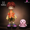 Digimon #11 Andromon & Izumi Koushiro + Motimon Statue - Han Studio [Pre-Order] Deposit /