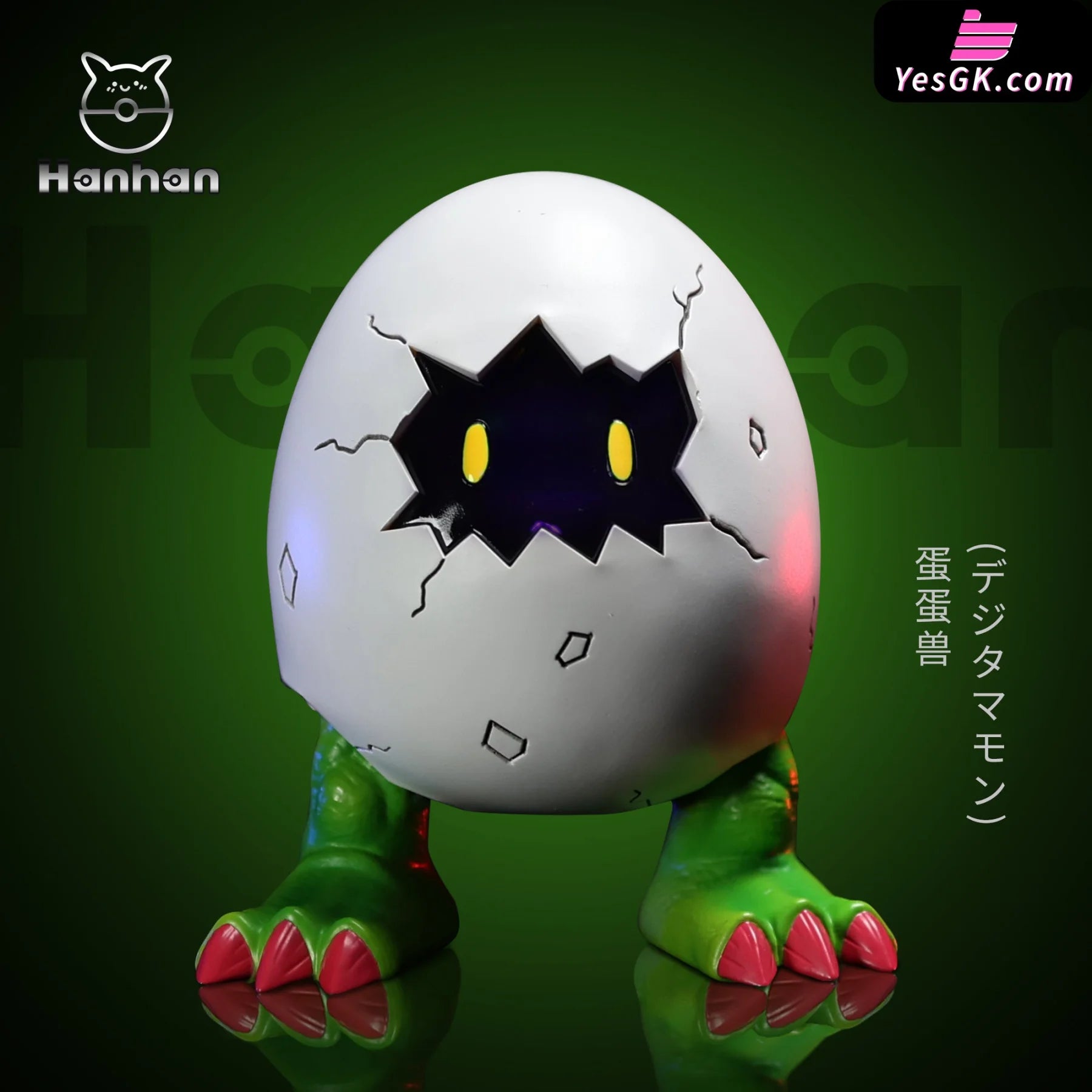 Digimon #13.14.15 Digitamamon & Meramon & SaberLeomon Statue - Han Han Studio YesGK Digimon #13.14.15 Digitamamon & Meramon & SaberLeomon Statue - Han Han Studio YesGK