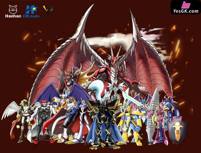 Digimon 13 Royal Knights Resonance First Alphamon Statue - Huan Xing Studio & Hanhan [Pre-Order]