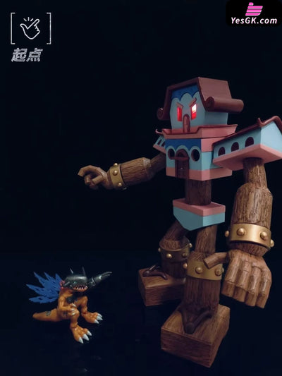 Digimon #2 Mansion Giant Pinochimon House GK Statue QiDian Studio [Pre Order] Digimon