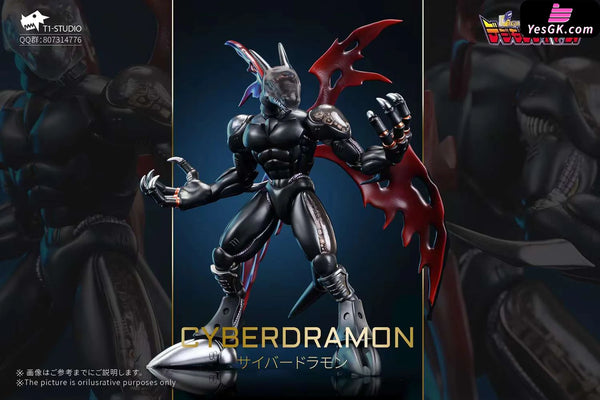 Digimon 3Rd Generation Cyberdramon Statue - T1 Studio [Pre-Order]