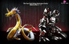 Digimon 4 King Series Metal Seadramon & Chaos Resin Statue - My Studio [Pre-Order]